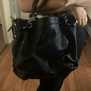 Leather Coach Bag